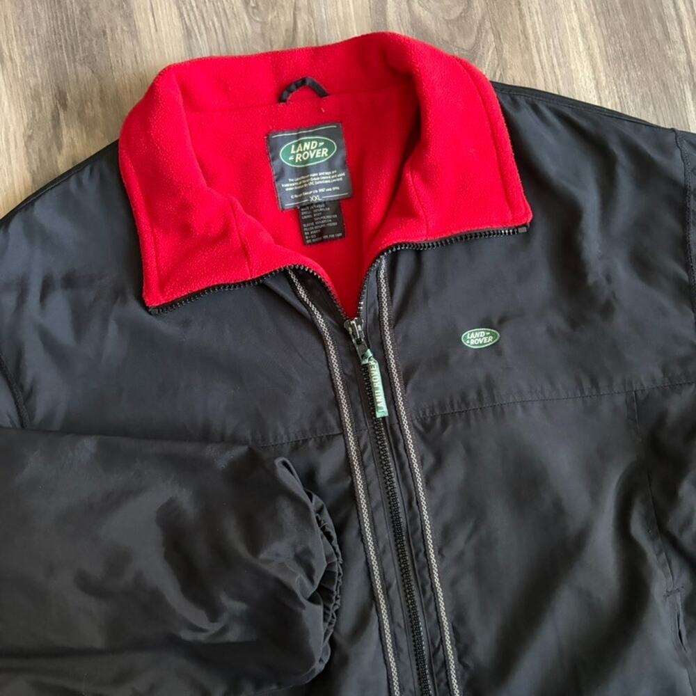Vintage Land Rover Expedition Jacket Men's Size 2XL Fleece Lined 1990s 00s RARE